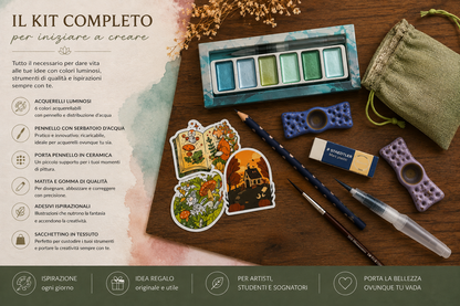 RITUALE ESPRESSIVO 🎨 Kit completo di Arte terapia