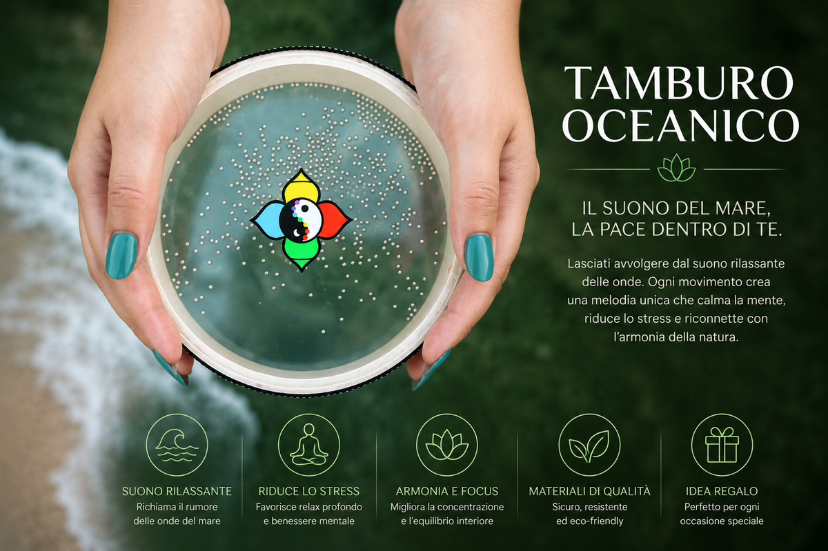 RITUALE SONORO dei 4 Elementi ✨ Kit professionale di Autoguarigione con Strumenti Vibrazionali