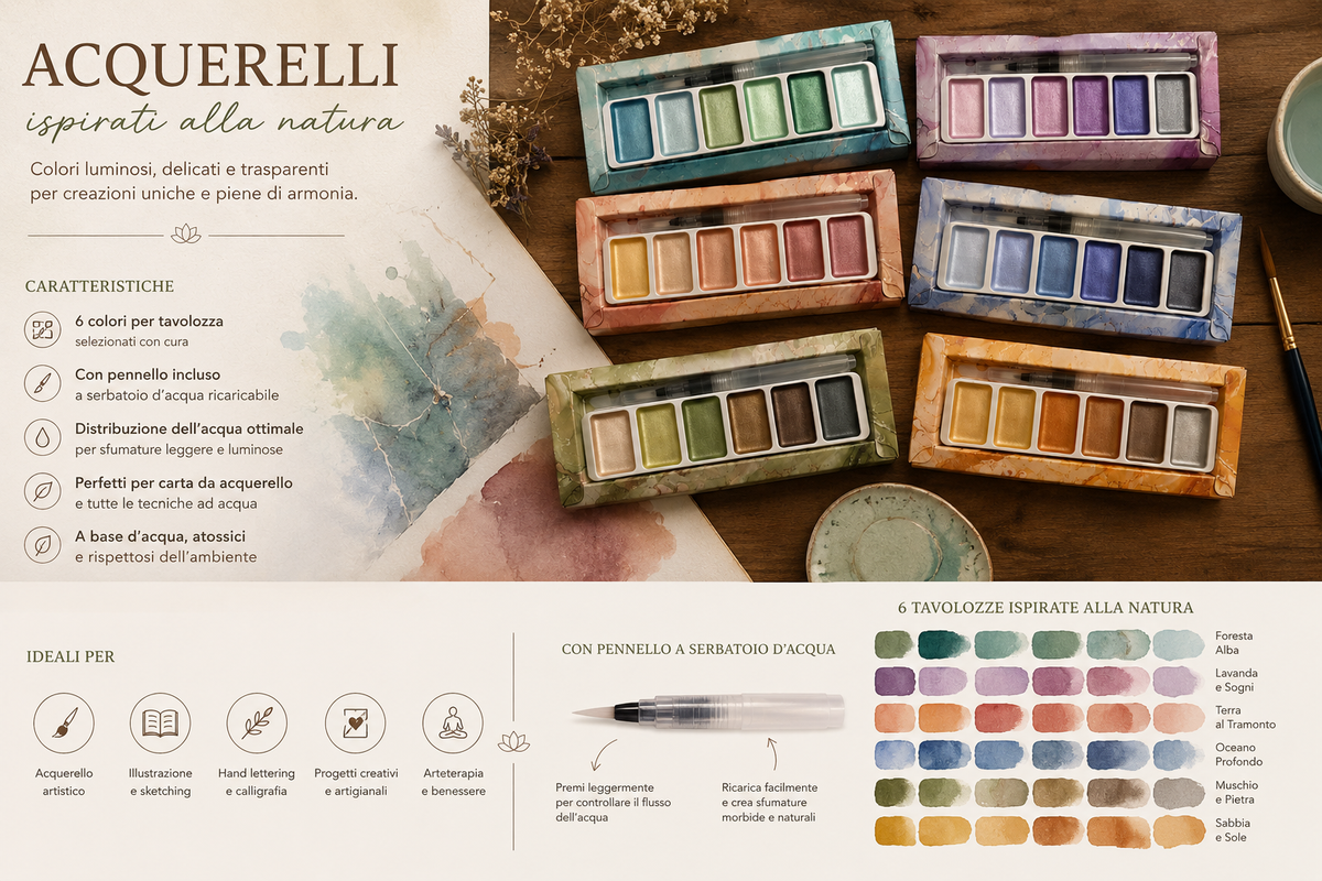 RITUALE ESPRESSIVO 🎨 Kit completo di Arte terapia