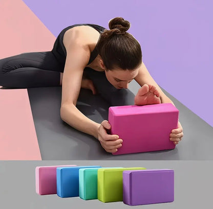 BLOCCHI YOGA 💕  Set di 2 supporti Blocchi Yoga Antiscivolo