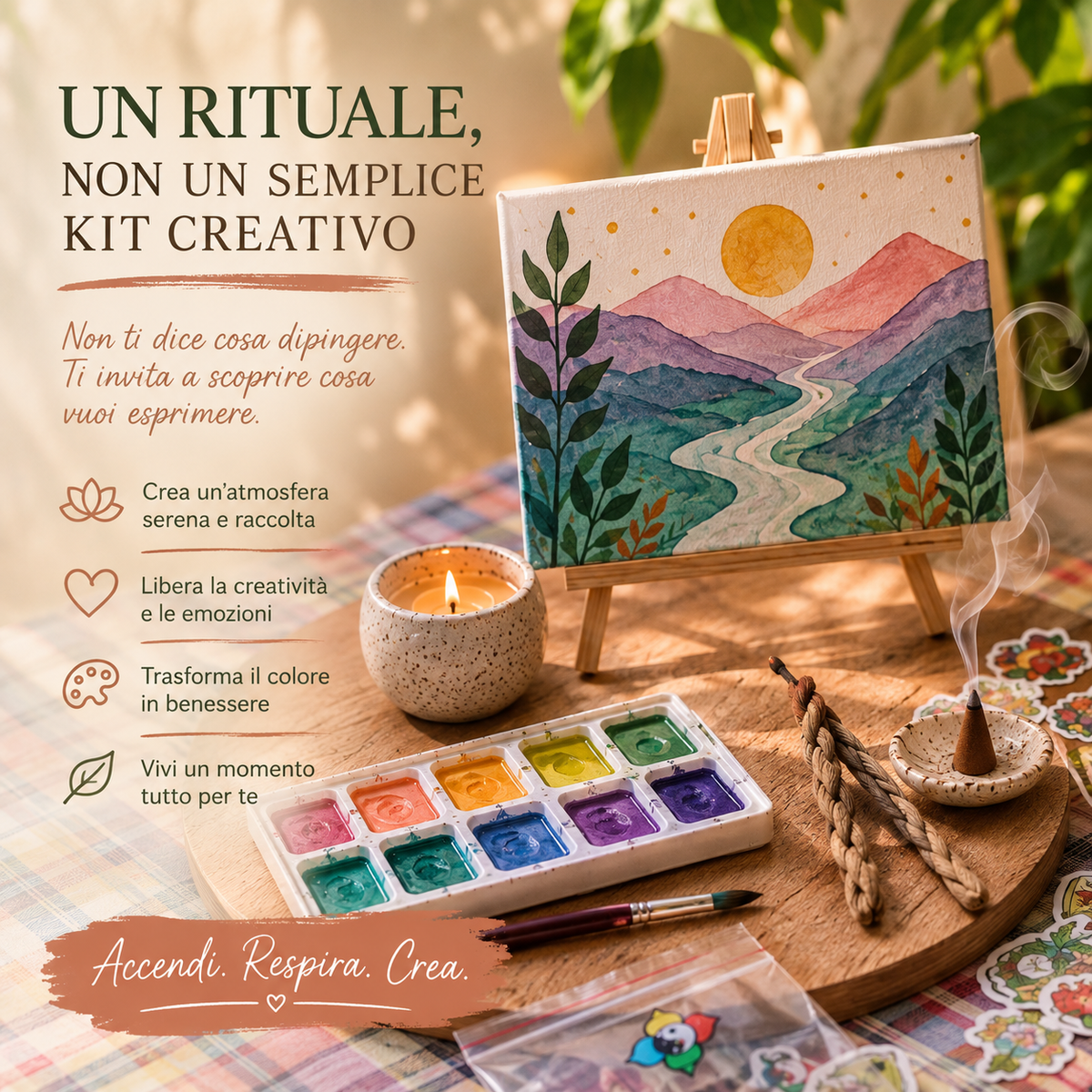RITUALE ESPRESSIVO 🎨 Kit completo di Arte terapia