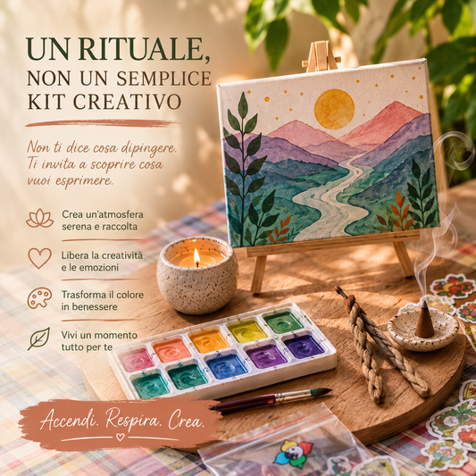 RITUALE ESPRESSIVO 🎨 Kit completo di Arte terapia