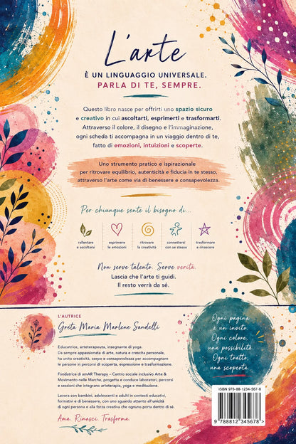 L’ARTE DI SENTIRSI 📖 Ebook con 100+ schede creative di arteterapia